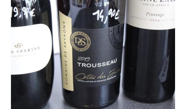 9 div flessen à 75cl rode wijn wo Saint-Amour 2020